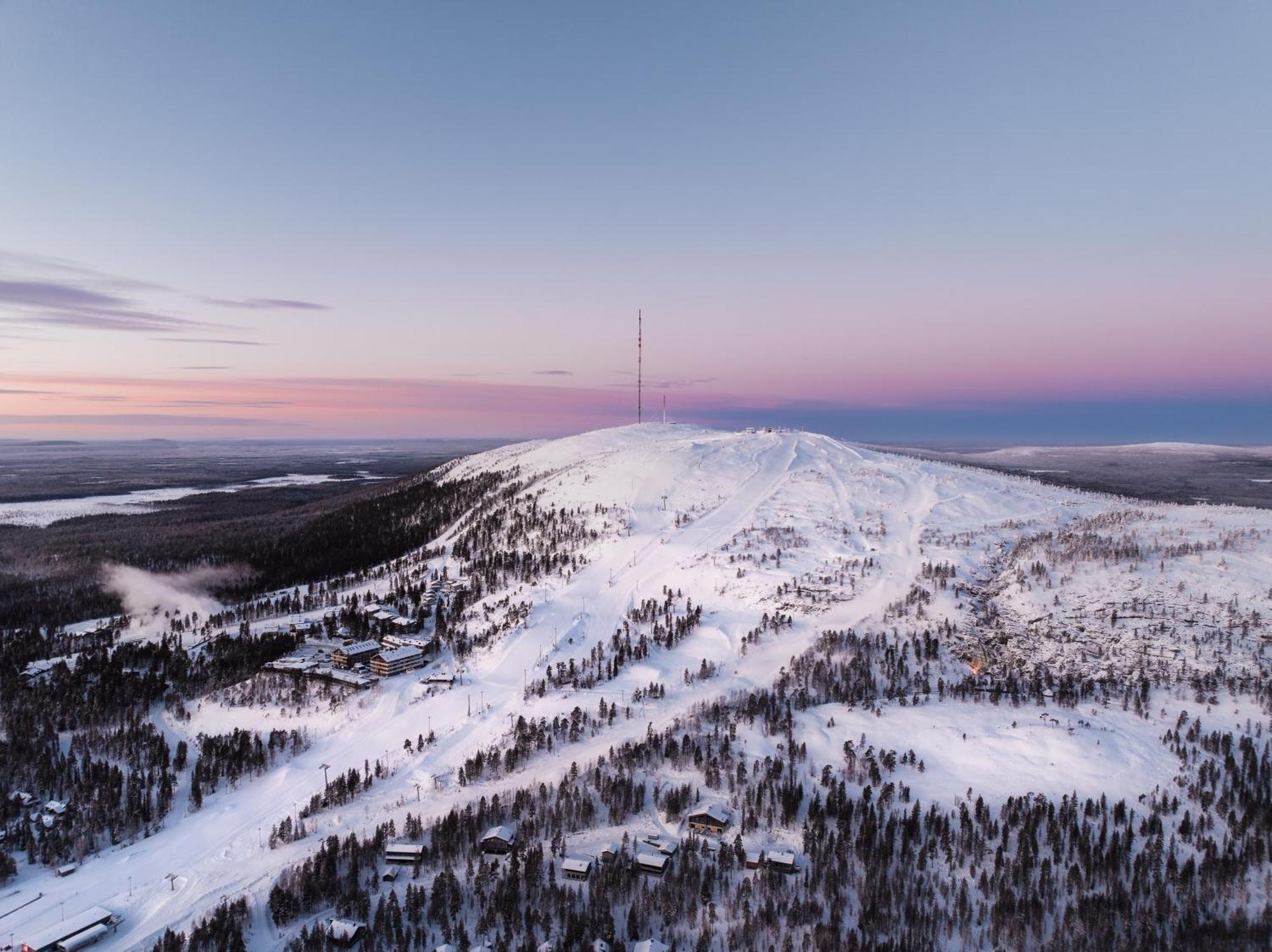 Pyhae Saukonpiilo Villa Pelkosenniemi ภายนอก รูปภาพ